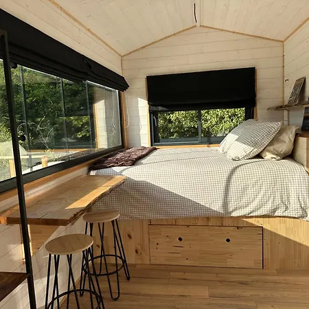 Tiny House Romantique Avec Bain Nordique Lafrançaise