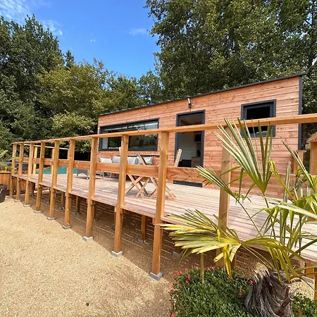 Кемпинг Tiny House Romantique Avec Bain Nordique Lafrancaise