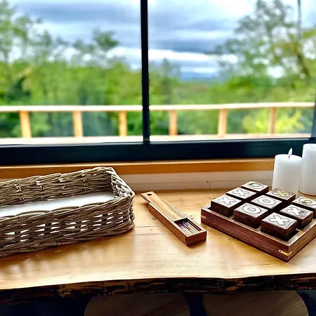 Tiny House Romantique Avec Bain Nordique Кемпинг *