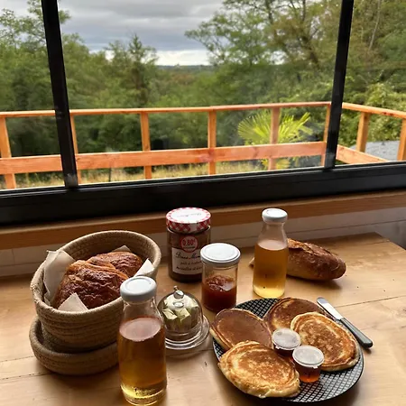 Кемпинг Tiny House Romantique Avec Bain Nordique Lafrancaise