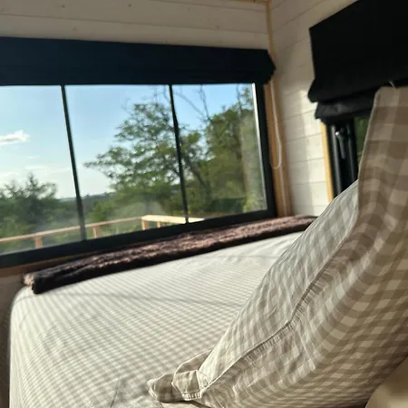 Tiny House Romantique Avec Bain Nordique Кемпинг *