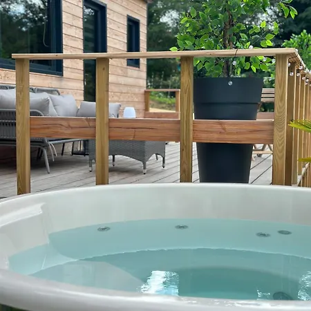 Кемпинг Tiny House Romantique Avec Bain Nordique Lafrancaise