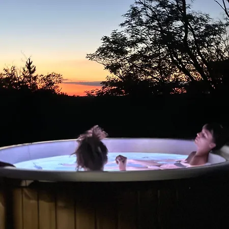 Tiny House Romantique Avec Bain Nordique Кемпинг *