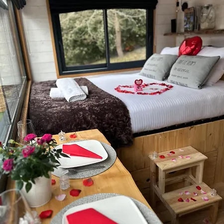 Кемпинг Tiny House Romantique Avec Bain Nordique Lafrancaise