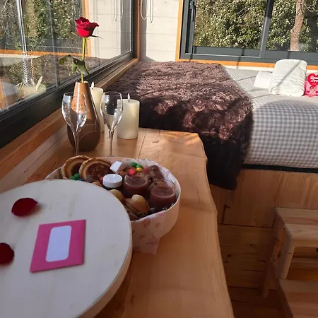 Кемпинг Tiny House Romantique Avec Bain Nordique