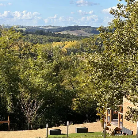 Кемпинг Tiny House Romantique Avec Bain Nordique Lafrancaise