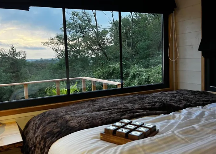 Tiny House Romantique Avec Bain Nordique Κάμπινγκ