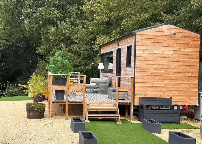 Camping Les Ded Tiny House Dolce Lafrançaise